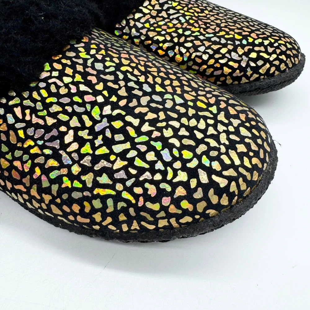 Sorel Youth Nakiska Slide II Slipper Indoor & Outdoor Sea Salt/Black Size‎ 3
